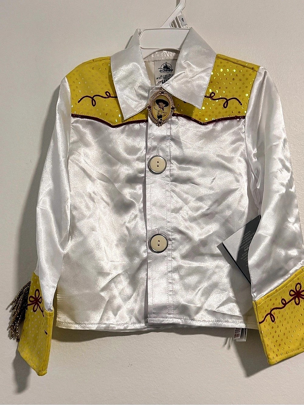 Disney Store Toy Story Jessie Cowgirl Costume Short Boys NWT